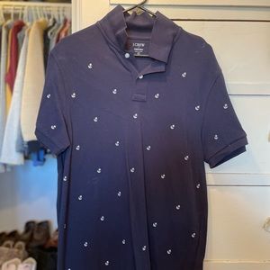 J. Crew men’s large navy polo shirt